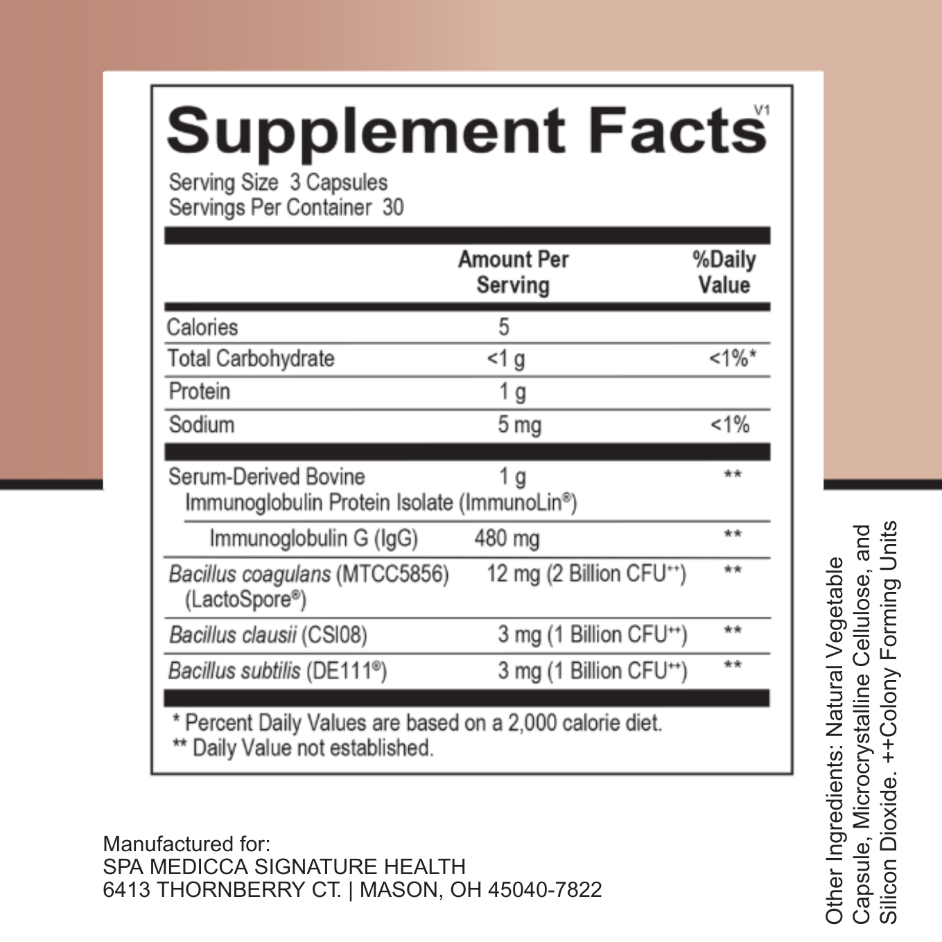 Probiotic Spore