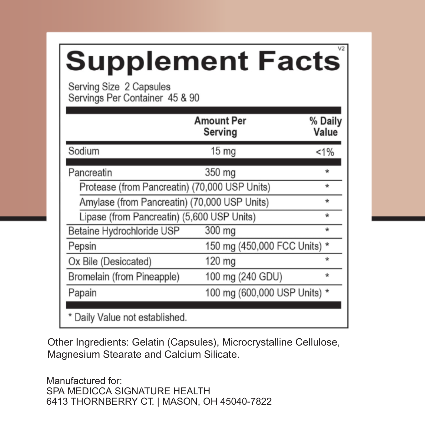 Digestive Enzymes Plus