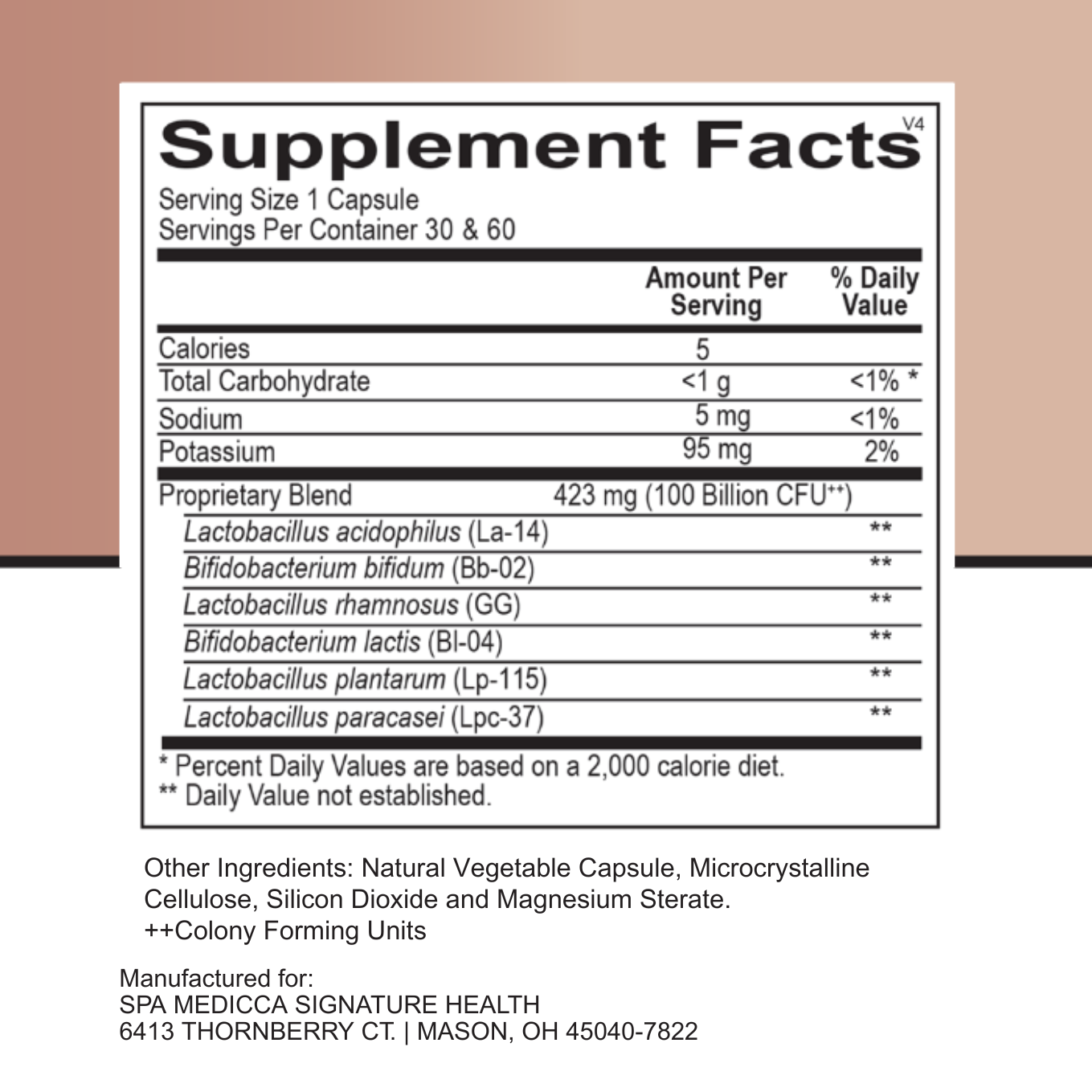 Probiotic 100